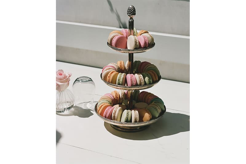 mansur gavriel laduree cafe dessert macarons los angeles