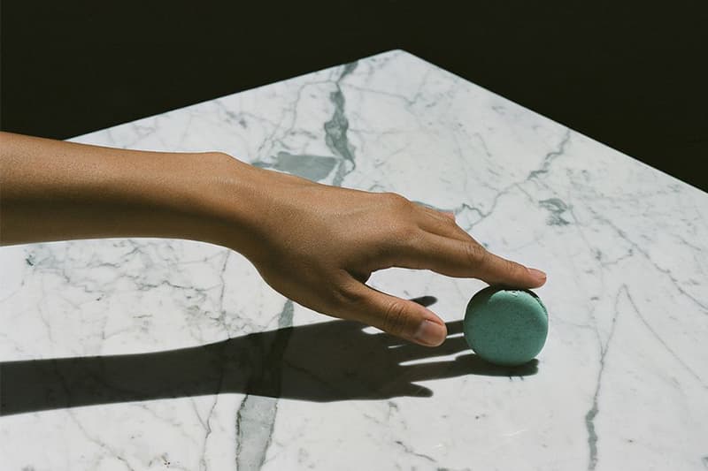 mansur gavriel laduree cafe dessert macarons los angeles