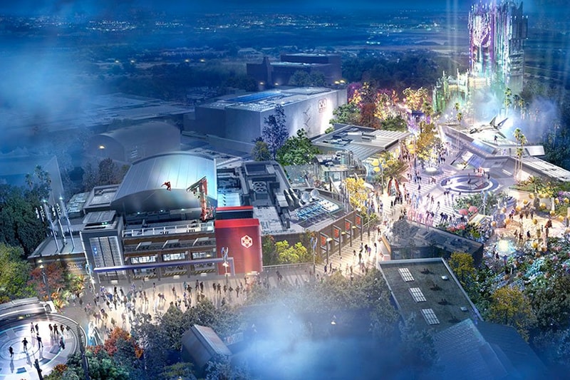 marvel land disneyland spider man 2022 california