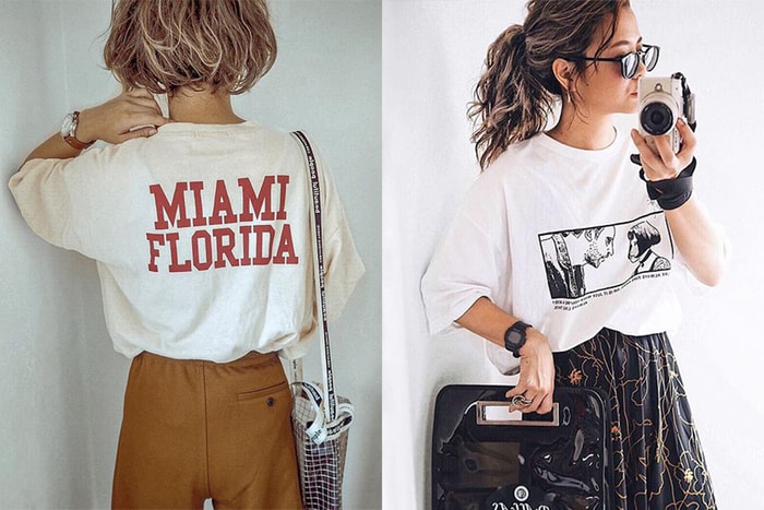 跟這位日本女生學穿搭!T-shirt 也能襯出輕奢質感