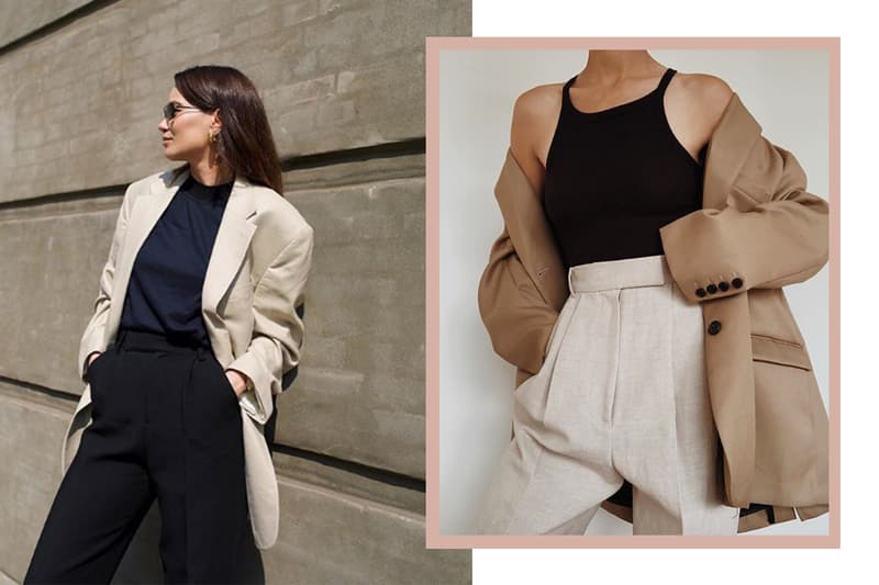 woman blazer street style