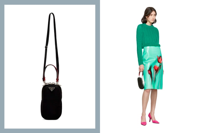 不一樣的手機殼：Prada 設計了「專屬小手袋」，兩種背帶一次滿足！
