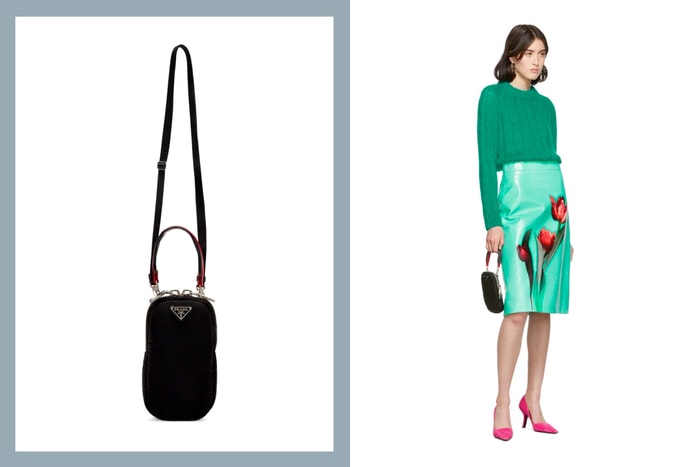 不一樣的手機殼:Prada 設計了「專屬小手袋」,兩種背帶一次滿足!