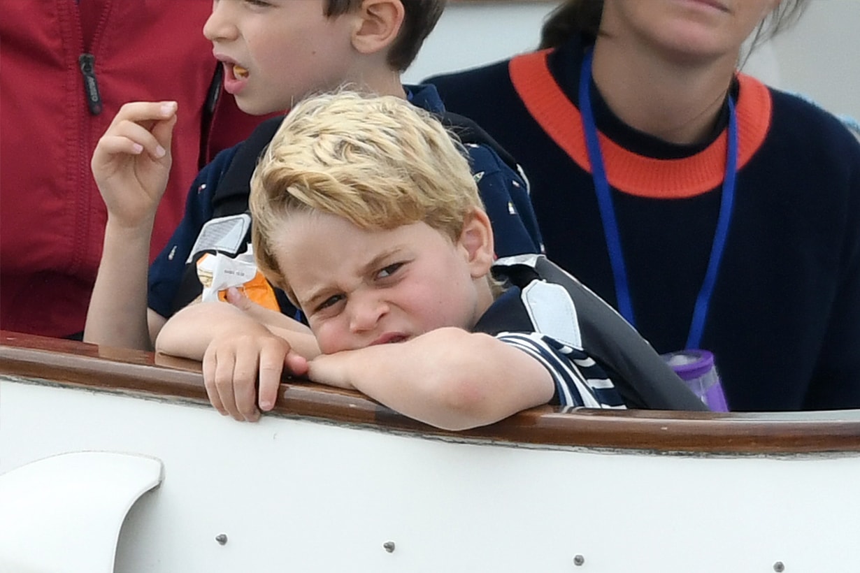 Prince George Cute Face