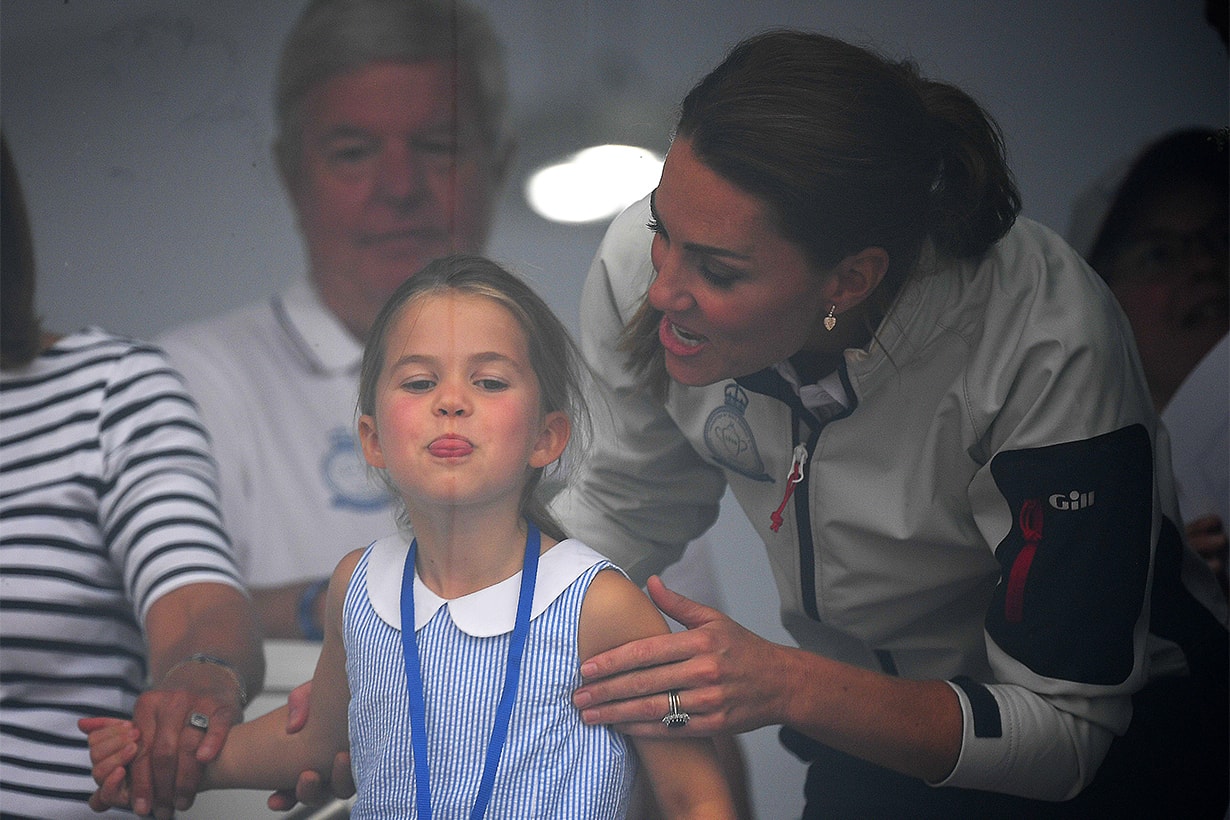 Princess Charlotte Stuck Out Her Tongue at Fans and Kate Middleton's Reaction