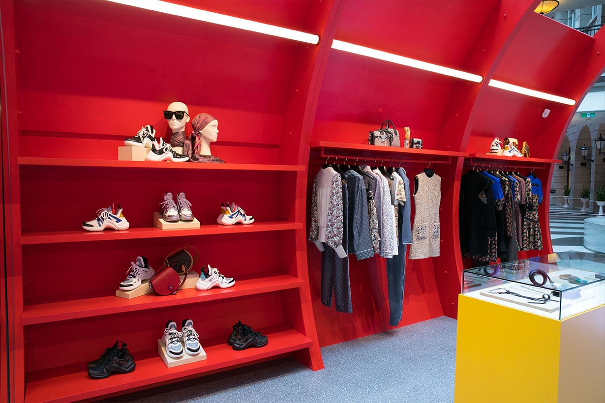 Louis Vuitton pop-up store in Taipei Ballevita