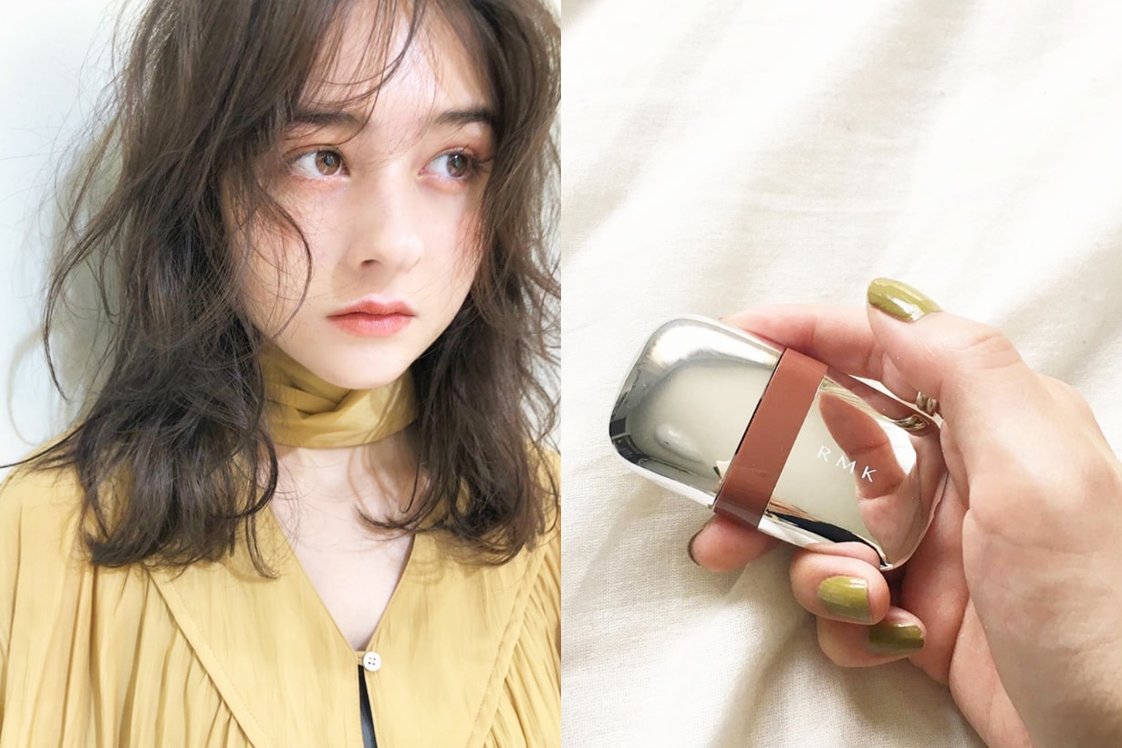RMK Stone Blossom Lips Lipstick Lip Stain fall winter 2019 makeup collection japanese cosmetics trend japanese girls