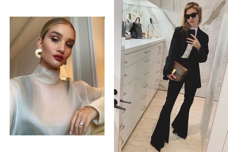 Rosie Huntington-Whiteley Selfie