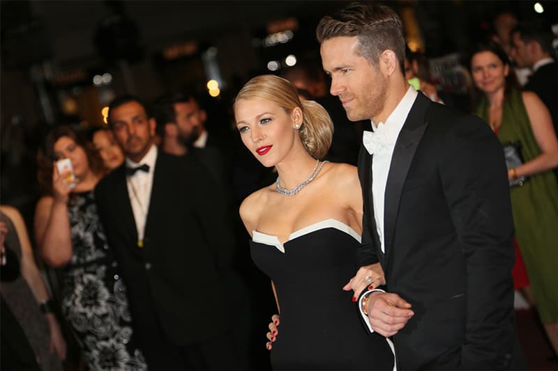 ryan reynolds gift from blake lively painting photo