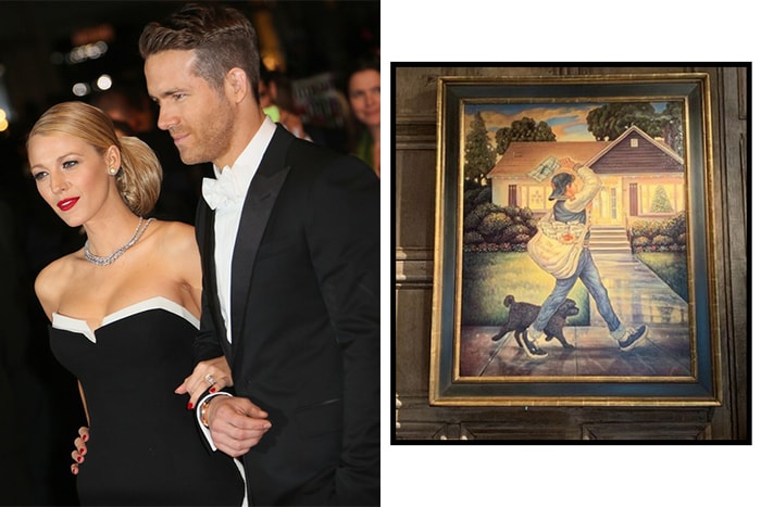 看似普通的畫竟是 Ryan Reynolds 收過 Blake Lively 最好的禮物，原因非常窩心！