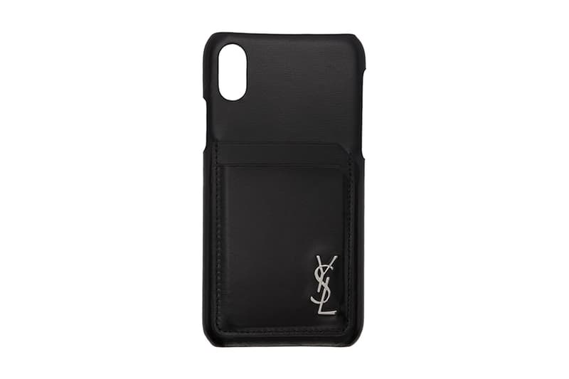 saint laurent leather iphone case release