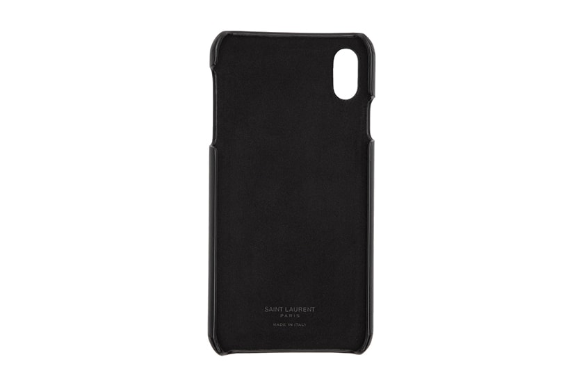 saint laurent leather iphone case release