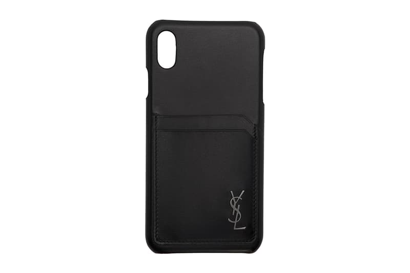 saint laurent leather iphone case release