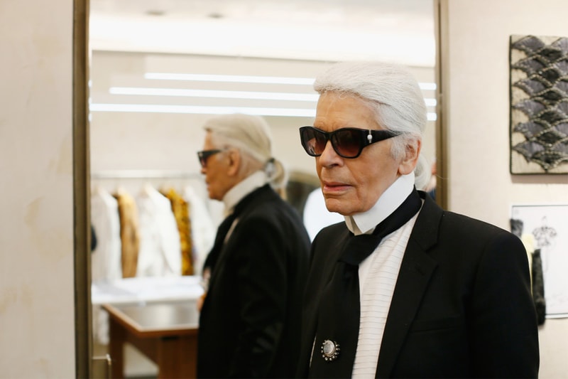 Fashion Designer Karl Lagerfeld