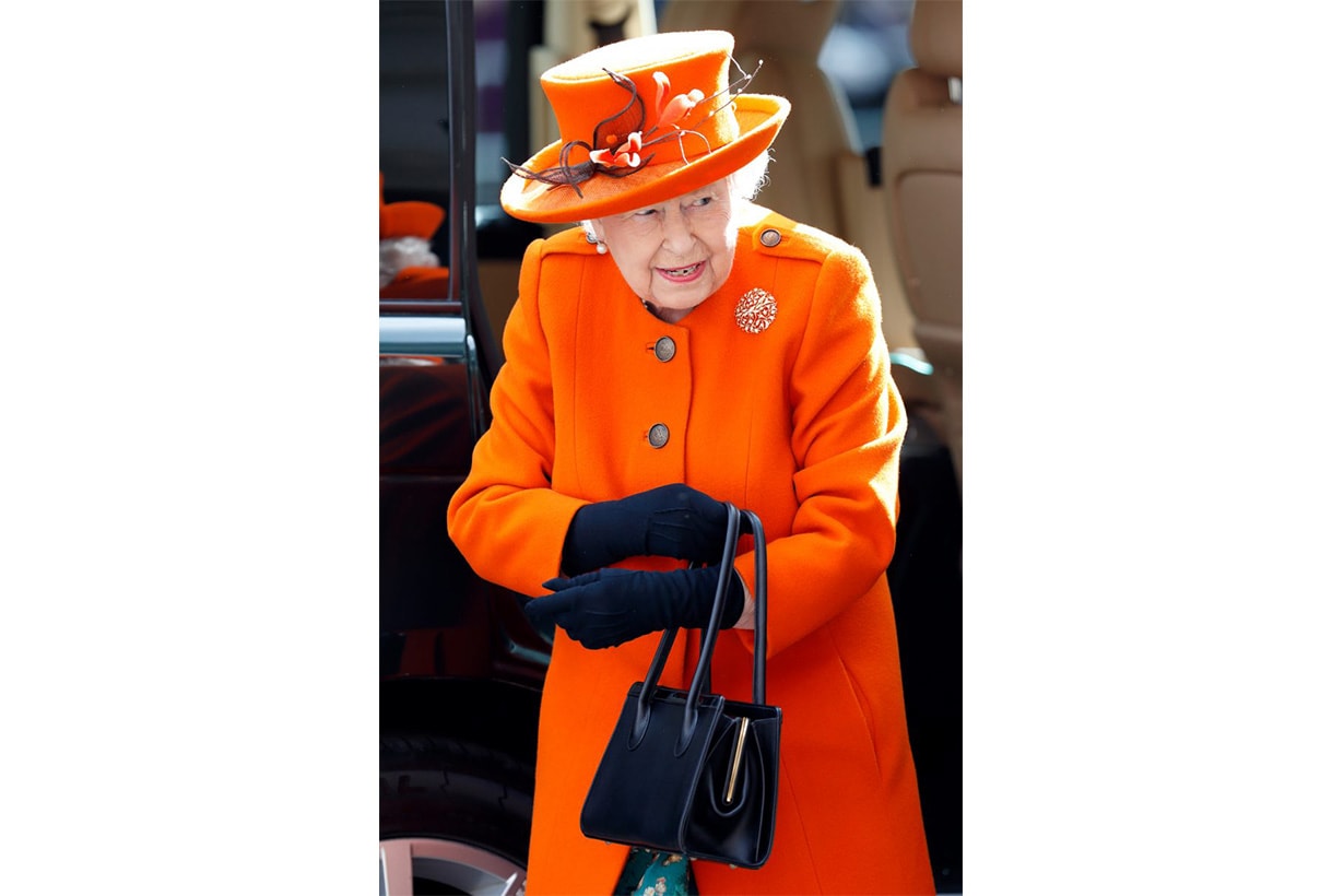 queen elizabeth ii orange