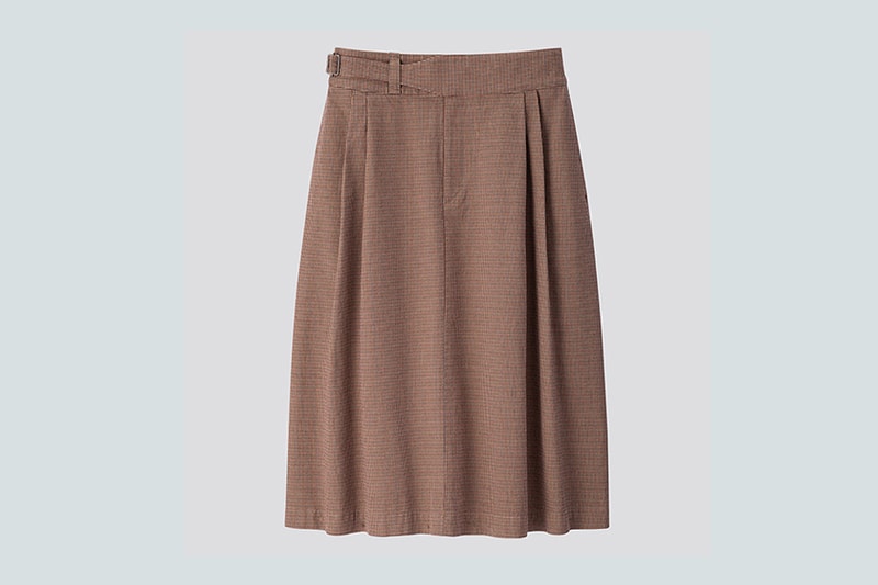 uniqlo-ines-de-la-fressange-2019-FW skirt