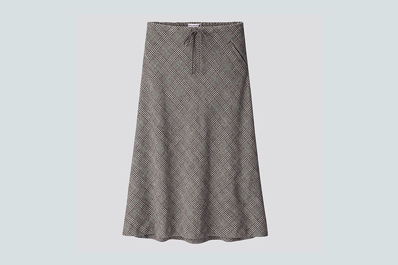 uniqlo-ines-de-la-fressange-2019-FW skirt