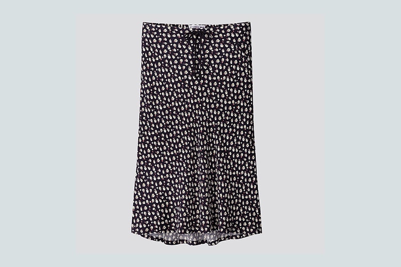 uniqlo-ines-de-la-fressange-2019-FW skirt