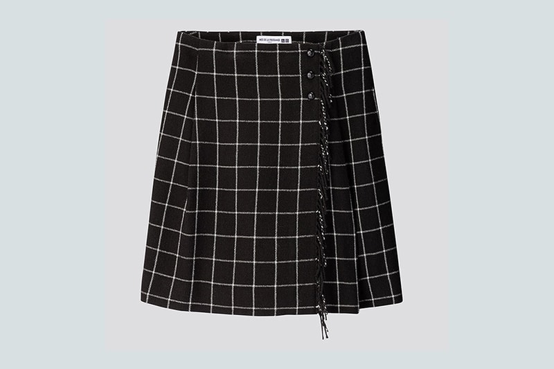 uniqlo-ines-de-la-fressange-2019-FW skirt