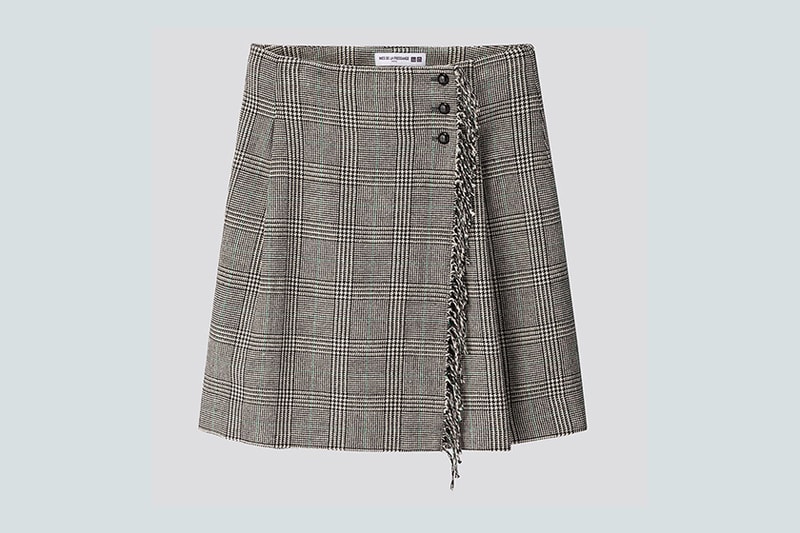 uniqlo-ines-de-la-fressange-2019-FW skirt
