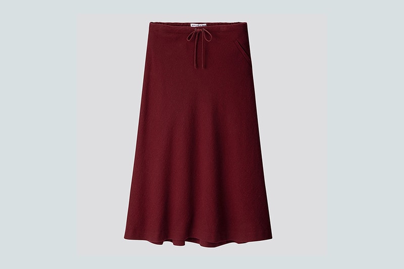 uniqlo-ines-de-la-fressange-2019-FW skirt