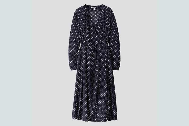 uniqlo-ines-de-la-fressange-2019-FW dress