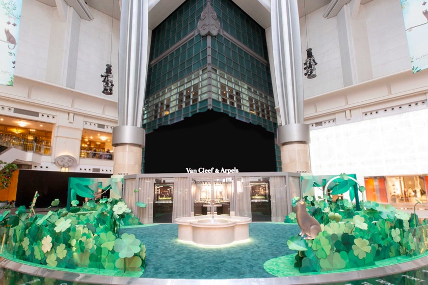 Van Cleef&Arpel Alhambra jewelry taipei 101 pop up grace kelly