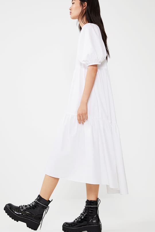 Zara poplin-dress