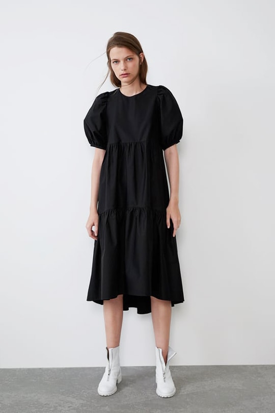 Zara poplin-dress