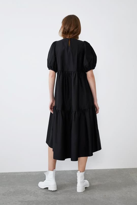 Zara poplin-dress