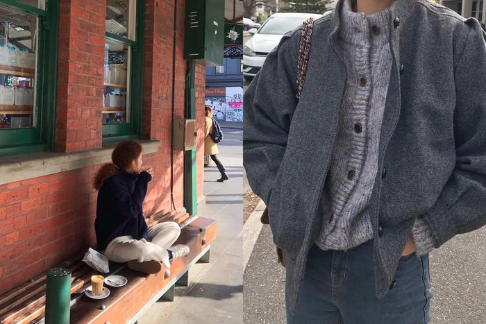 總能將休閒單品搭的時髦,快來向這個韓國女生偷學兩招!
