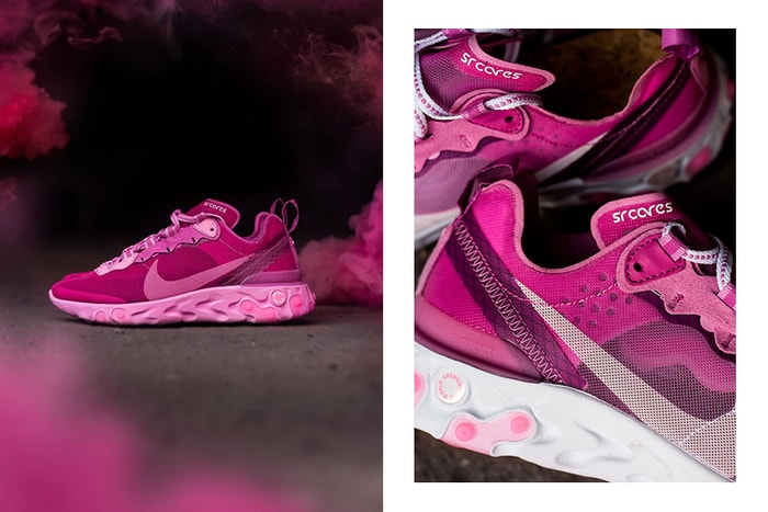 為乳癌防治發聲:Nike 與 Sneaker Room 合作推出三雙超可愛 React Element 87!