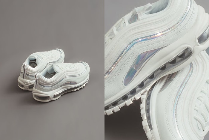 純白之中又有迷人細節：讓 Nike Air Max 97 雪白鏡面配色襯托你的優雅氣質！