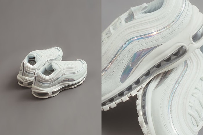 純白之中又有迷人細節:讓 Nike Air Max 97 雪白鏡面配色襯托你的優雅氣質!
