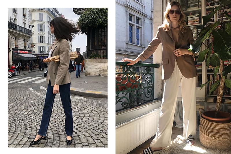 French Girl blazer Outfit Inspiration