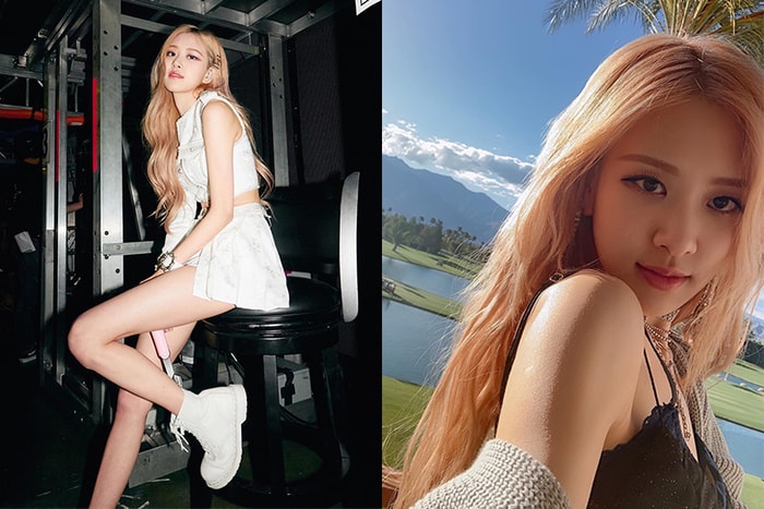#PFW:BLACKPINK Rose 美豔現身 Saint Laurent 時裝秀,成為 Twitter 熱搜話題!