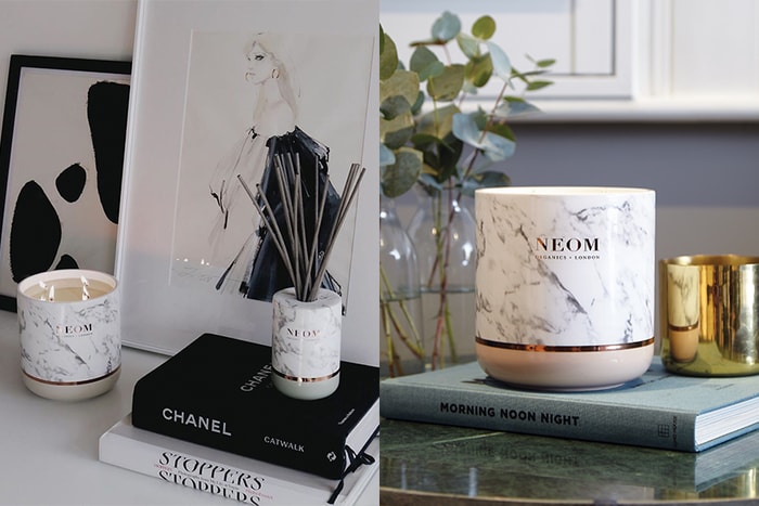 凱特王妃也愛的香氛品牌：NEOM 推出迷人的大理石系列香氛蠟燭、室內擴香！