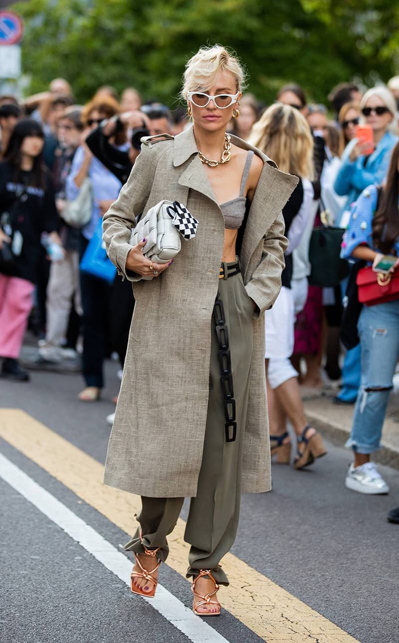 Milan Fashion Week SS20 Street Snap Style Idea