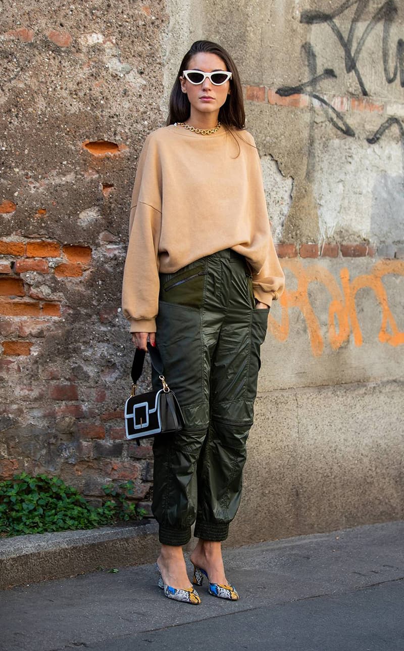 Milan Fashion Week SS20 Street Snap Style Idea