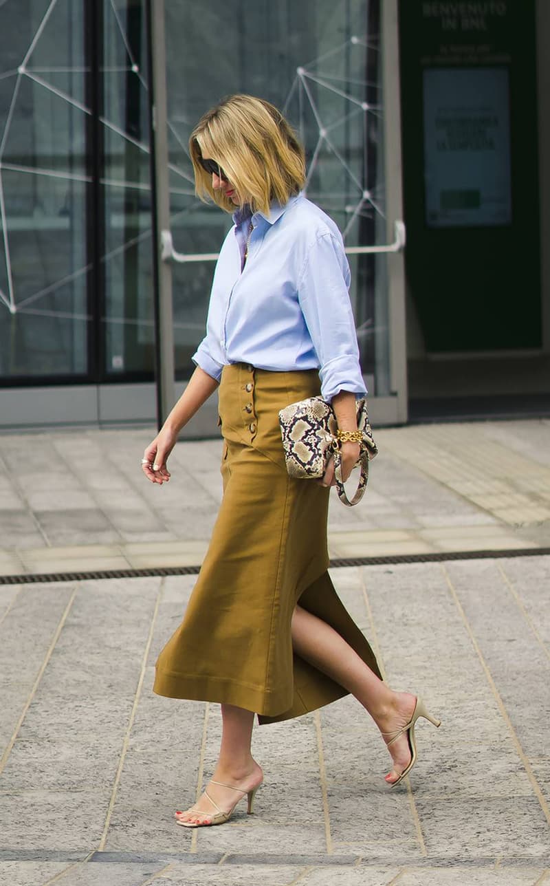 Milan Fashion Week SS20 Street Snap Style Idea