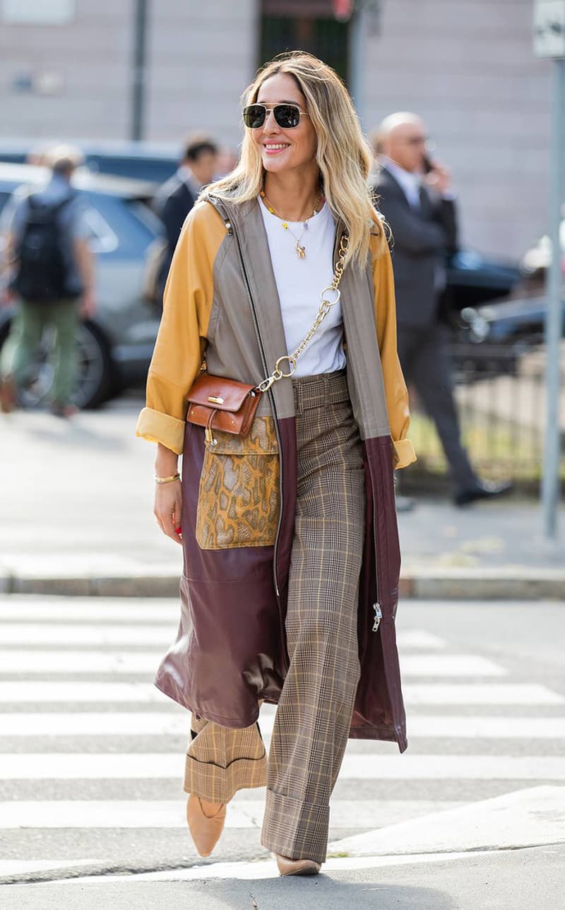 Milan Fashion Week SS20 Street Snap Style Idea
