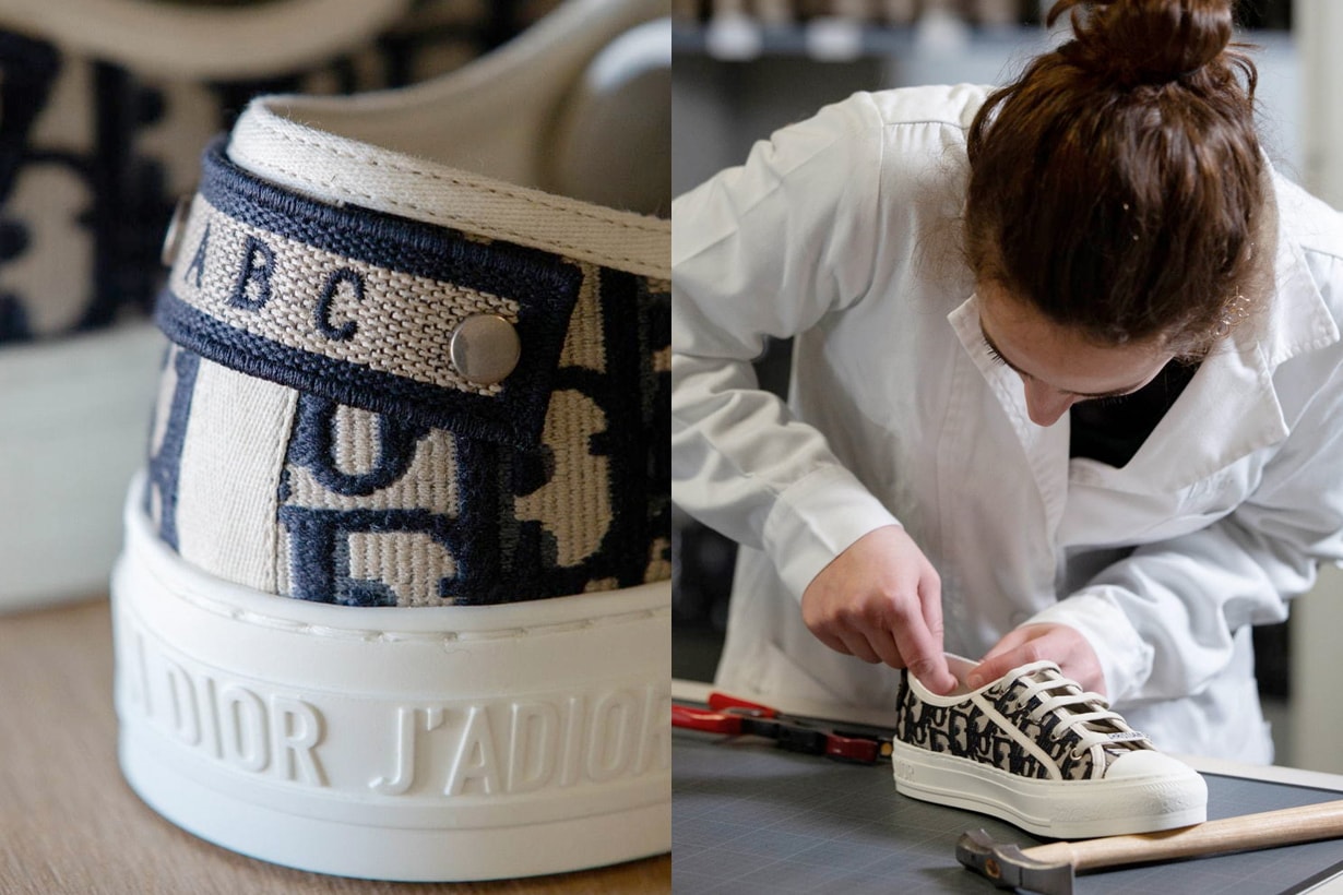 christian dior customize sneaker initial oblique abcdior japan