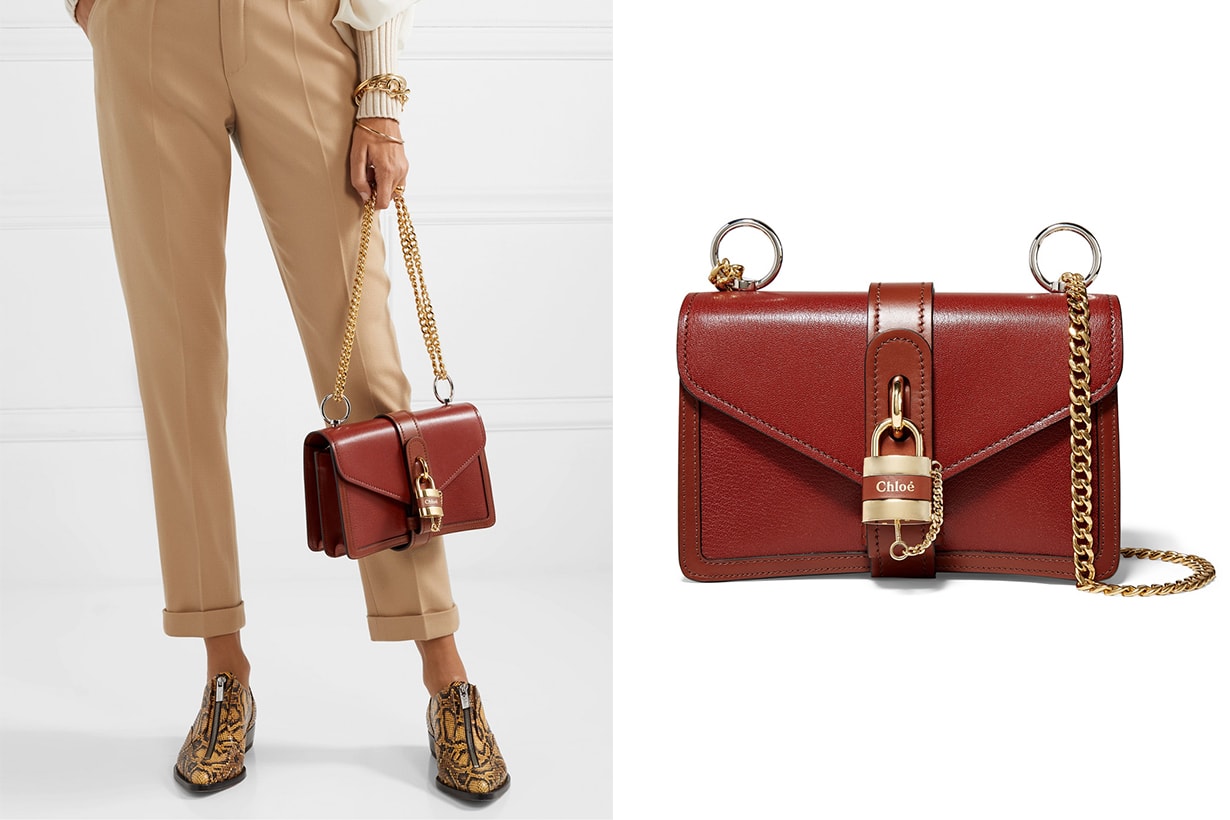 Aby Leather Shoulder Bag