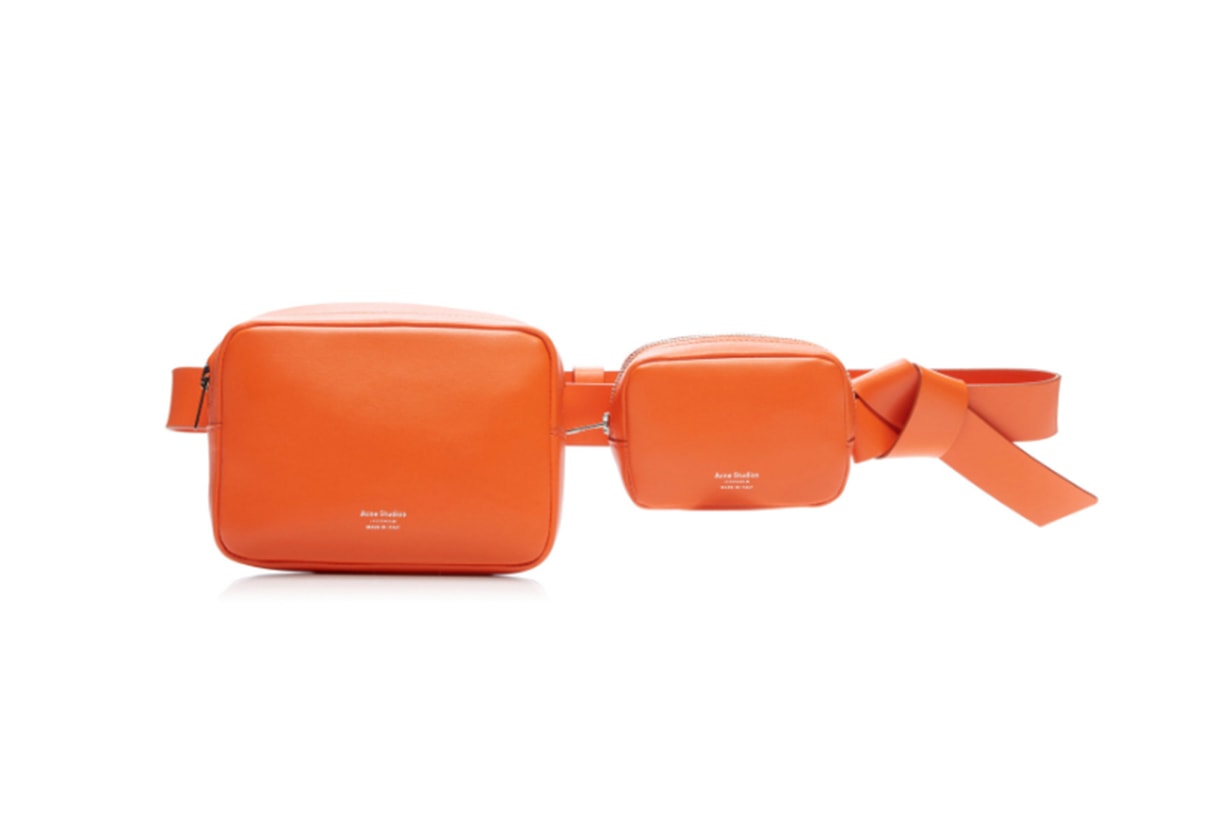 Acne Studios Musubi Knotted Leather Belt Bag