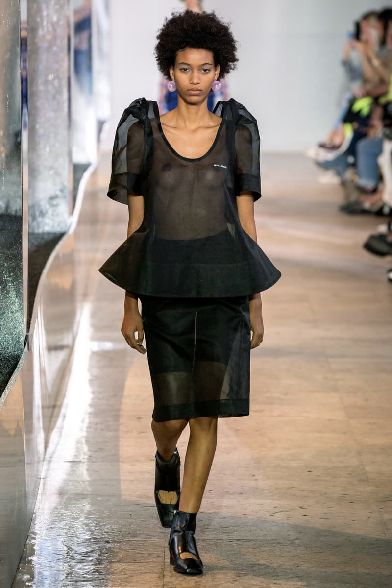 Nina ricci bucket hat spring summer 2020 runway