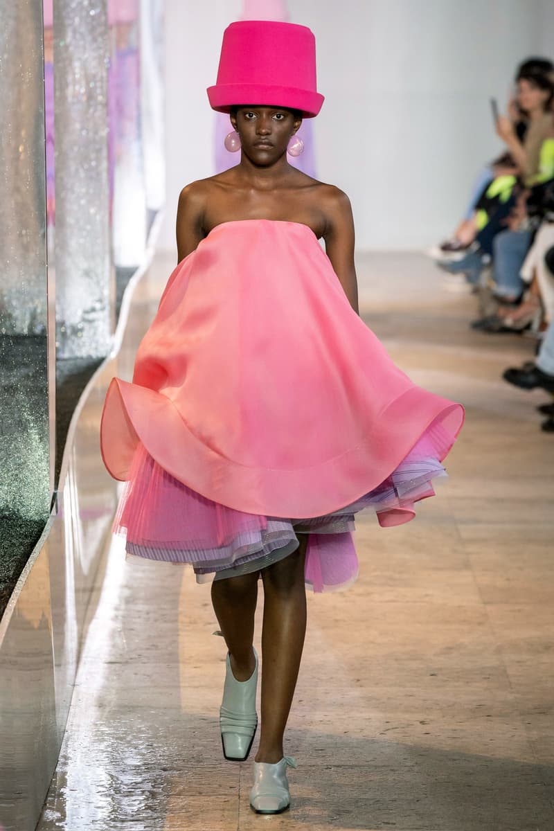 Nina ricci bucket hat spring summer 2020 runway