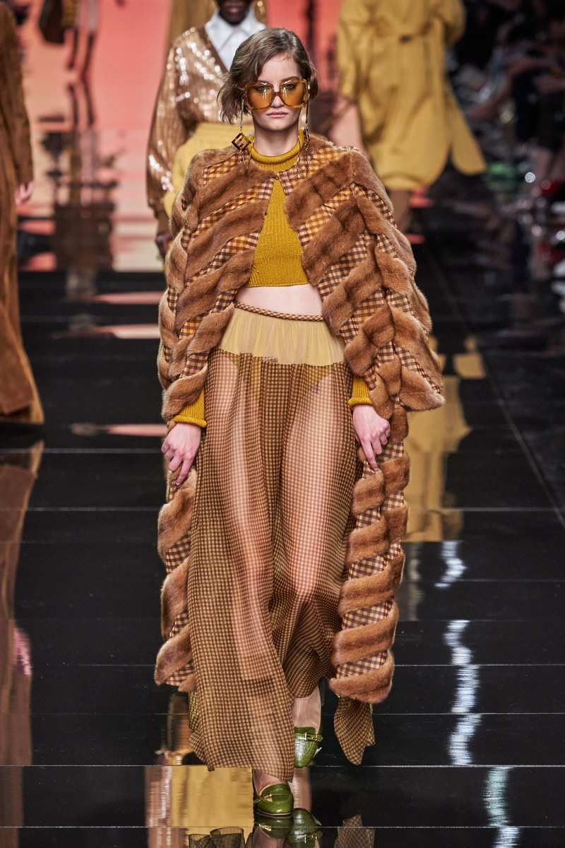 Fendi spring 2020 ready to wear Milan Fashion Week