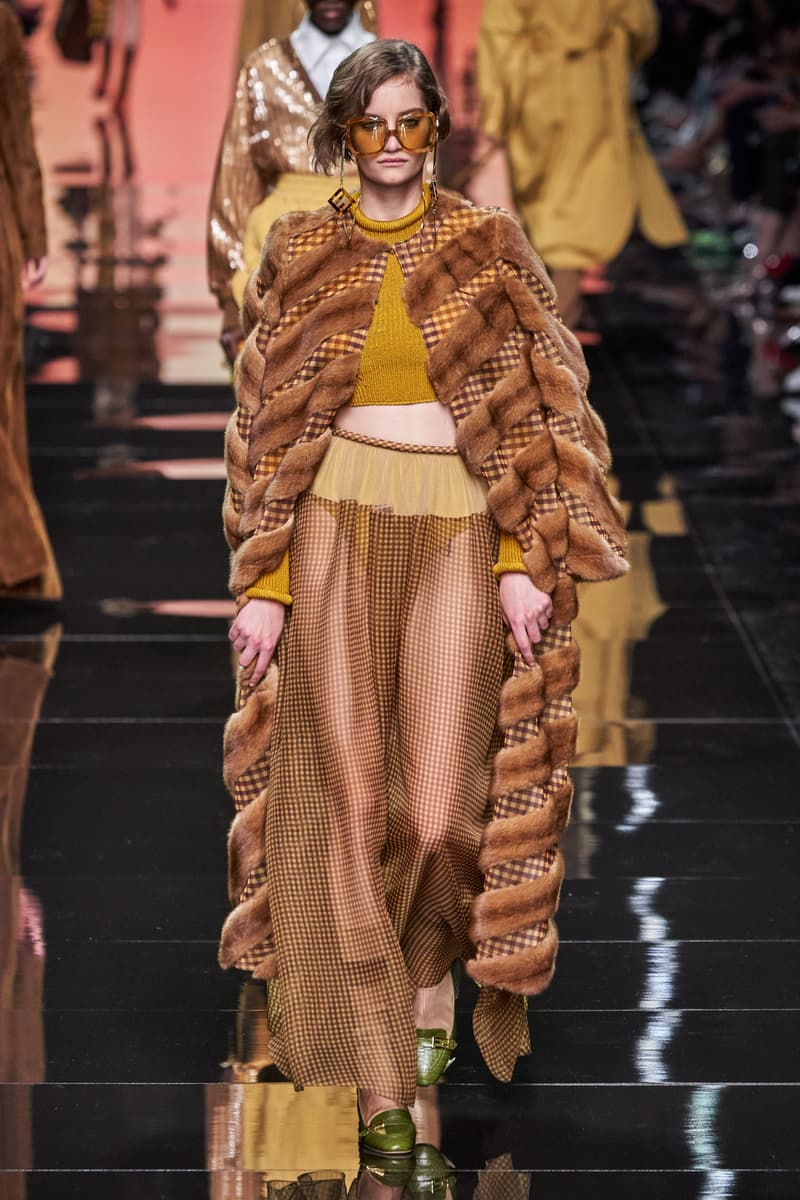 Fendi spring 2020 ready to wear Milan Fashion Week