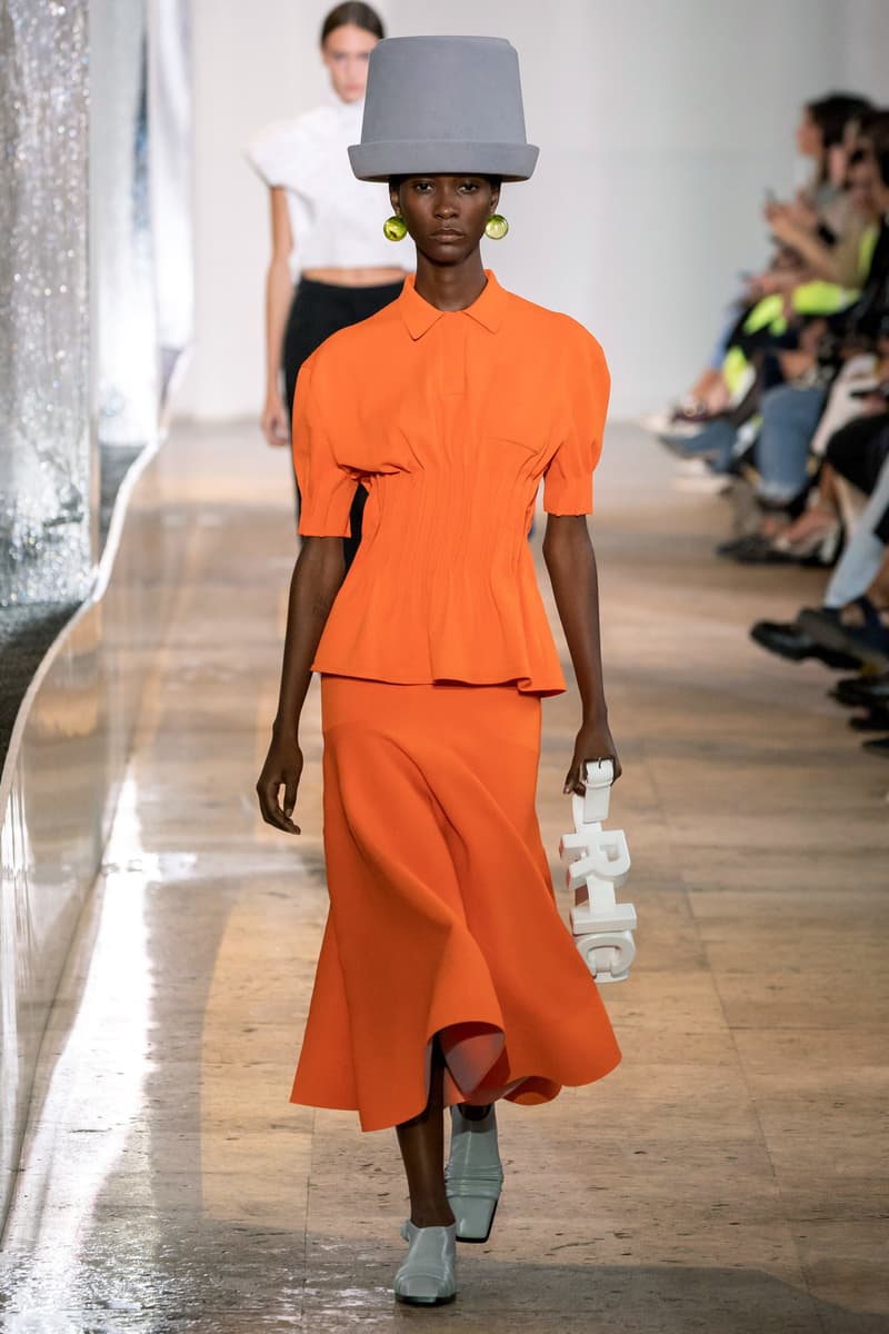 Nina ricci bucket hat spring summer 2020 runway