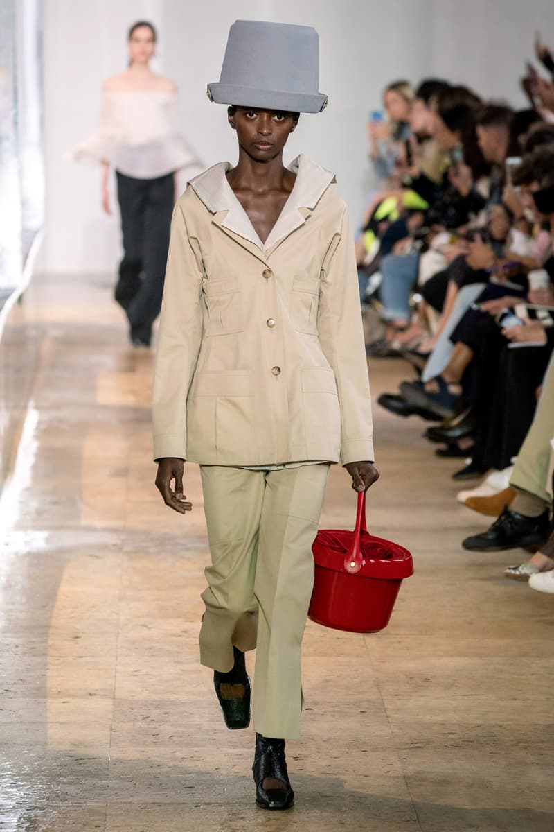 Nina ricci bucket hat spring summer 2020 runway